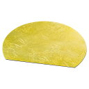 【まとめ買い10個セット品】和食器 ワ741-038 木 半月皿 大 (GOLD)【ECJ】