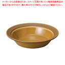 ハ497-148 イエローサイド19cmボウル 【ECJ】