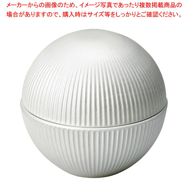 ハ510-098 シルバーしのぎ蓋物 【ECJ】