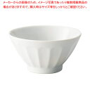 ア542-078 ホワイトディープボウル12.5cm 【ECJ】