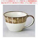 キ621-038 粉引ラインカフェマグ 【ECJ】