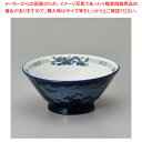 ホ672-118 ルリ白竜6.5切立高台丼 【ECJ】