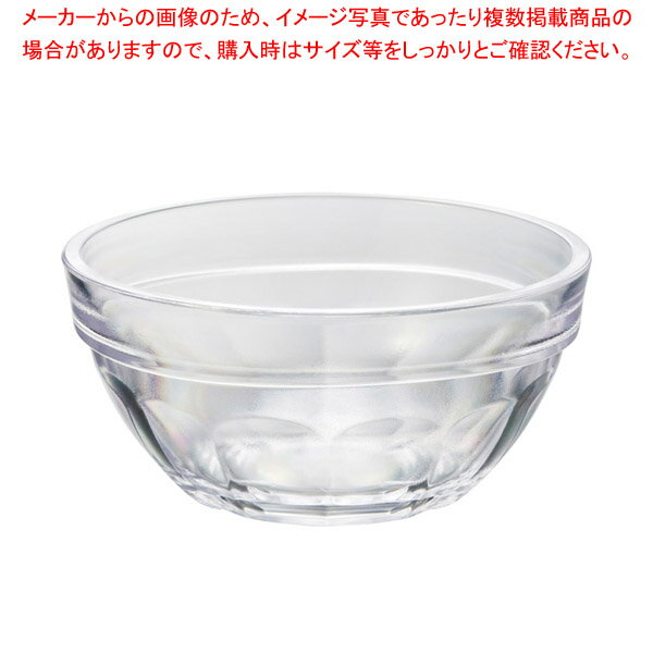 エ736-018 [PC]重ね小鉢 クリア(ミニ)[洗] 【ECJ】