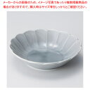 ツ053-168 グレー花型17cm浅鉢 【ECJ】