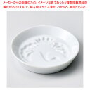 ア233-578 白磁 丸小皿 鶴 【ECJ】