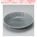 カ310-188 フィオレグレー花型24cm深皿 【ECJ】