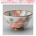 キ369-338 粉引さくら(赤)茶碗 【ECJ】