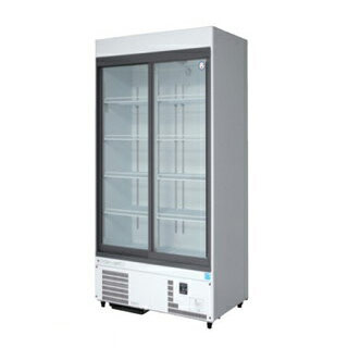 フクシマガリレイ 福島工業 ノンフロン冷媒採用スライド扉リーチインショーケース 幅900mm 奥行4