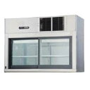 フクシマガリレイ 福島工業 幅1200mm コールドショーケース 両面ガラス扉タイプ PST-40GSSR 受注生産 【メーカー直送/後払い決済不可】【冷水ショ...