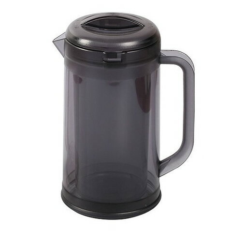 【まとめ買い10個セット品】 二重構造 ラーメン屋さんの ウォーターポット 1.7L スモーク 【売れすぎて再入荷 弁慶風 結露しない ウォーターピッチャー 水...