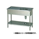 マルゼン 一槽水切シンク BG無 W900×D600×H800〔BSM1-096RN〕 【メーカー直送/後払い決済不可】【人気 1槽 シンク 簡易 流し 一層 ...
