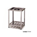東製作所 アズマ 業務用ダスト台 HTD-750 750×600×800 【メーカー直送/後払い決済不可】【作業テーブル 業務用 作業台 ステンレス キッチン ...
