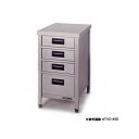 東製作所 アズマ 業務用縦型引出し付作業台 KTVO-1200 1200×450×800 【メーカー直送/後払い決済不可】【作業テーブル 業務用 作業台 ステン...