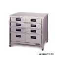 東製作所 アズマ 業務用縦型引出し付作業台 KTVO-750 750×450×800 【メーカー直送/後払い決済不可】【作業テーブル 業務用 作業台 ステンレス...