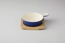和食器 ブルー 片手グラタン 37Y419-07 まごころ第37集 【キャンセル/返品不可】【ECJ】