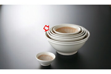 【まとめ買い10個セット品】和食器 白波紋櫛目 8.0スリ鉢 37K455-15 まごころ第37集 【キャンセル/返品不可】【ECJ】