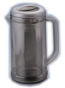 【 即納 あす楽 】 BK ノンウェットピッチャー 1.7L スモークブラウン【 人気 お茶ピッチャー お茶ポット おしゃれなピッチャー 水 ピッチャー おしゃれ 水差し ウォータージャグ 卓上ポット ウォーターポット 売れ筋 冷水 ポット おすすめ 】【ECJ】