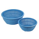 イケダ DX丸ザル 6号 ブルー【調理道具 厨房 キッチン用品 調理器具 台所 ツール ザル ざる 笊】【ECJ】