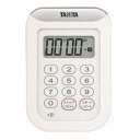【まとめ買い10個セット品】 丸洗いタイマー100分計 TD-378 ホワイト タニタ【ECJ】