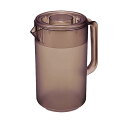 アクアピッチャープロ 2.2L ブラウン 03248-7【ECJ】