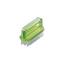 【まとめ買い10個セット品】 爪ブラシ PP250 グリーン【ECJ】