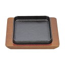 三和 ギョーザ皿 角 15cm【ECJ】