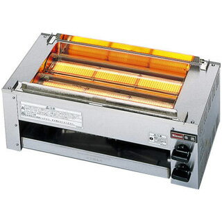 リンナイ赤外線下火式グリラー串焼62号 RGK-62D 12A・13A(都市ガス)(0425-0202)【焼き鳥屋さん 焼き鳥 焼き機 焼き鳥の焼き台 焼き鳥 業務用焼き台 焼き鳥台 業務用 焼き鳥 焼き台 業務用串焼き機 焼き鳥機械 焼鳥屋 焼き鳥用コンロ 焼き鳥コンロ】【ECJ】