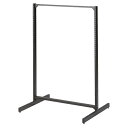 【まとめ買い10個セット品】 BR50両面 W90cmタイプ ブラック オープンタイプ 本体 H135cm 61-422-14-1【メーカー直送/代金引換決済不...