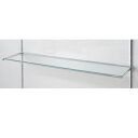 【まとめ買い10個セット品】10R ガラス棚セットW120cm インハングタイプ ガラス5mm厚 D40cm 61-36-15-5【店舗什器 パネル ディスプレ...