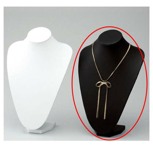 【まとめ買い10個セット品】ネックレススタンド 黒 アクセサリースタンド 61-152-4-2【 演出 アクセサリーディスプレイ 紙製・樹脂製 ネックレススタンド 】【ディスプレイ用品 店舗什器 小物 ディスプレイ ジュエリースタンド 棚 展示用品 業務用】【ECJ】