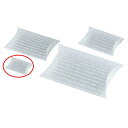 【まとめ買い10個セット品】フレンチフロストピロー 10×7×2cm 20枚 61-268-10-1【 ラッピング用品 ラッピングシリーズ フロスト フレンチフ...