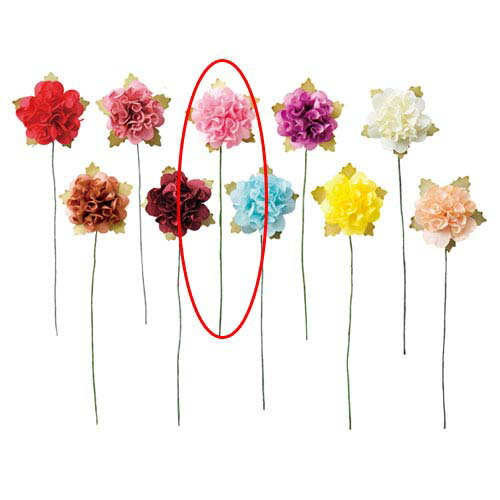 ペーパーフルリール ピンク 36本 61-273-7-3【ラッピング用品 リボン・タイ ギフトタイ・ゴム 造花 ペーパーフルリール ギフト/ラッピング用品】【店...