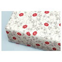 【まとめ買い10個セット品】並口包装紙 なごり花 赤 100枚 61-280-10-1【店舗什器 小物 ディスプレー ギフト ラッピング 包装紙 袋 消耗品 店...