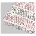 フェザーイニシャル ホワイト 1000枚 61-280-2-3【ラッピング用品 包装紙 包装紙 包装紙 フェザーイニシャル】【店舗什器 小物 ディスプレー ギフ...