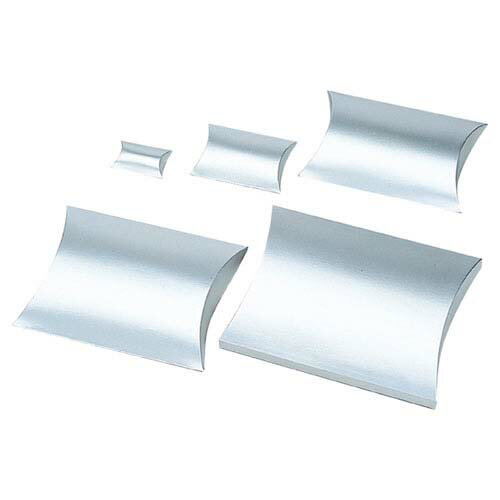 ギフトボックス シルバー 10.5(8)×7.5×2.5 10枚 61-781-86-2【ラッピング用品 ギフトボックス ギフトボックス ギフトボックス シルバ...