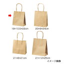 【まとめ買い10個セット品】丸ひも ローコストタイプ 茶無地 18×10.5×22 300枚 61-658-54-13【店舗什器 小物 ディスプレー ギフト ラ...