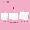 【まとめ買い10個セット品】丸ひもタイプ 白無地 55×12×40 50枚 61-431-25-11【店舗什器 小物 ディスプレー ギフト ラッピング 包装紙 ...