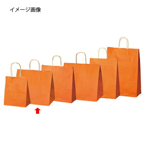 カラー手提げ紙袋です。カラー：オレンジ。サイズ：32×20×29。カジュアルにも、シックにも使える手提げ袋です。シーンを選ばず使いやすいと大評判です。シンプルなデザインの印刷により一層あたたかみを引き出し、 特に雑貨やカジュアル衣料などでよくご利用いただいております。商品の仕様●明るくポップなイメージのオレンジで楽しさをアピール。●サイズ：厚み：120g/平方メートル●素材・加工：未晒クラフト紙 ニス引き加工●納期について：別送のため多少お時間がかかります。詳しくはお問い合わせください。※商品画像はイメージです。複数掲載写真も、商品は単品販売です。予めご了承下さい。※商品の外観写真は、製造時期により、実物とは細部が異なる場合がございます。予めご了承下さい。※色違い、寸法違いなども商品画像には含まれている事がございますが、全て別売です。ご購入の際は、必ず商品名及び商品の仕様内容をご確認下さい。※原則弊社では、お客様都合（※色違い、寸法違い、イメージ違い等）での返品交換はお断りしております。ご注文の際は、予めご了承下さい。【exp-35-p0551】→お買い得な「まとめ買い10個セット」はこちら