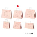 【まとめ買い10個セット品】柄入り手提げ紙袋 平ひも エレガントスイート 30×20×28.5 50枚 61-800-92-7【 店舗什器 小物 ディスプレー ...