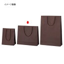 手提げ紙袋 カラークラフト袋 ブラウン 33×10×29cm 100枚 61-313-6-6【ラッピング用品 紙袋 手提げ紙袋(無地) カラー手提げ紙袋】【 包装 ラッピング袋 紙袋 ペーパーバッグ 中身が見えにくい 無地 クラフト袋 手提げ袋 手提げ紙袋 消耗品 業務用】【ECJ】
