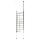ディスプレーネット 黒 W60cm 61-125-9-2【店舗什器 ネット什器 ディスプレイネット ディスプレイネット 黒】【店舗 什器 ネット什器 展示 陳列 フレーム サービス ディスプレー 業務用】【ECJ】