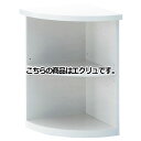 【まとめ買い10個セット品】 木製コーナー台 W55×H90cm エクリュ 61-144-10-1【メーカー直送/代金引換決済不可】【店舗什器 パネル ディスプ...