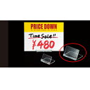 【まとめ買い10個セット品】カードスタンド W5cm 100個 61-436-41-4【 店舗什器 小物 ディスプレー 店舗備品 】【ECJ】