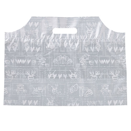 【まとめ買い10個セット品】サイドバッグ シフォン 46×30×底マチ16 100枚 61-297-14-3【店舗什器 小物 ディスプレー ギフト ラッピング ...