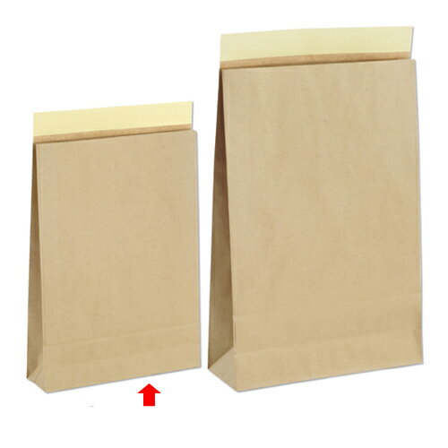 【まとめ買い10個セット品】宅配袋 未晒クラフト 小 200枚 61-320-6-3【 店舗運営用品 梱包用品 宅配袋・封筒 宅配袋 未晒クラフト宅配封筒マチ付...