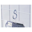 【まとめ買い10個セット品】Sフック L3cm 25本 61-131-10-1【 店舗什器 ネット什器 ネット用フック S字フック 】【 店舗 ギフト ラッピング 包装 店舗備品 】【ECJ】