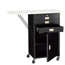 スチール製作業台 収納付きタイプ 錠付き 黒 61-146-9-2【店舗運営用品 在庫場用品 作業台 スチール製作業台 錠付き 収納付きタイプ】店舗什器 ディス...