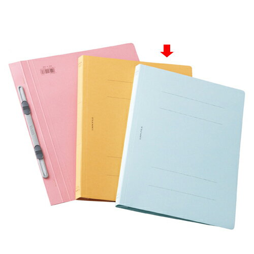 フラットファイルA4 タテ型 イエロー 30冊 61-334-22-9【店舗什器 小物 ディスプレー 文具 消耗品 店舗備品】【ECJ】