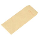 【まとめ買い10個セット品】クラフト封筒 長4 100枚 61-335-15-1【店舗什器 小物 ディスプレー 店舗備品 文具 消耗品】【ECJ】