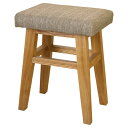 【まとめ買い10個セット品】 木製スツール ベージュ 61-347-12-1【メーカー直送/代金引換決済不可】【店舗什器 パネル ディスプレー 棚 店舗備品】【...